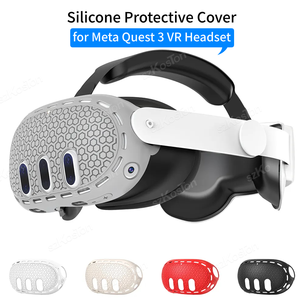 Vr Lens Protector - Silicone Protective Coverfor Meta Quest 3