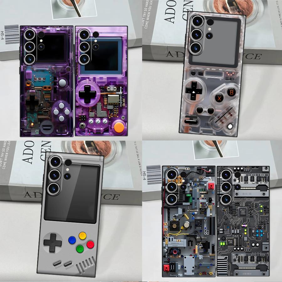 Gaming Console Phone - Purple Gaming Console Phone Cover Case