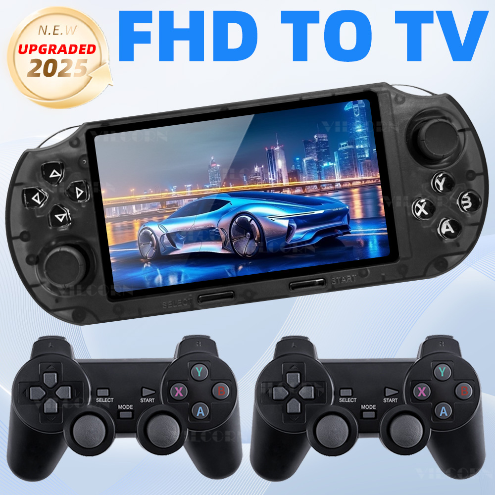 Gaming Console X6 - VILCORN SF3000 HD Handheld Game Console