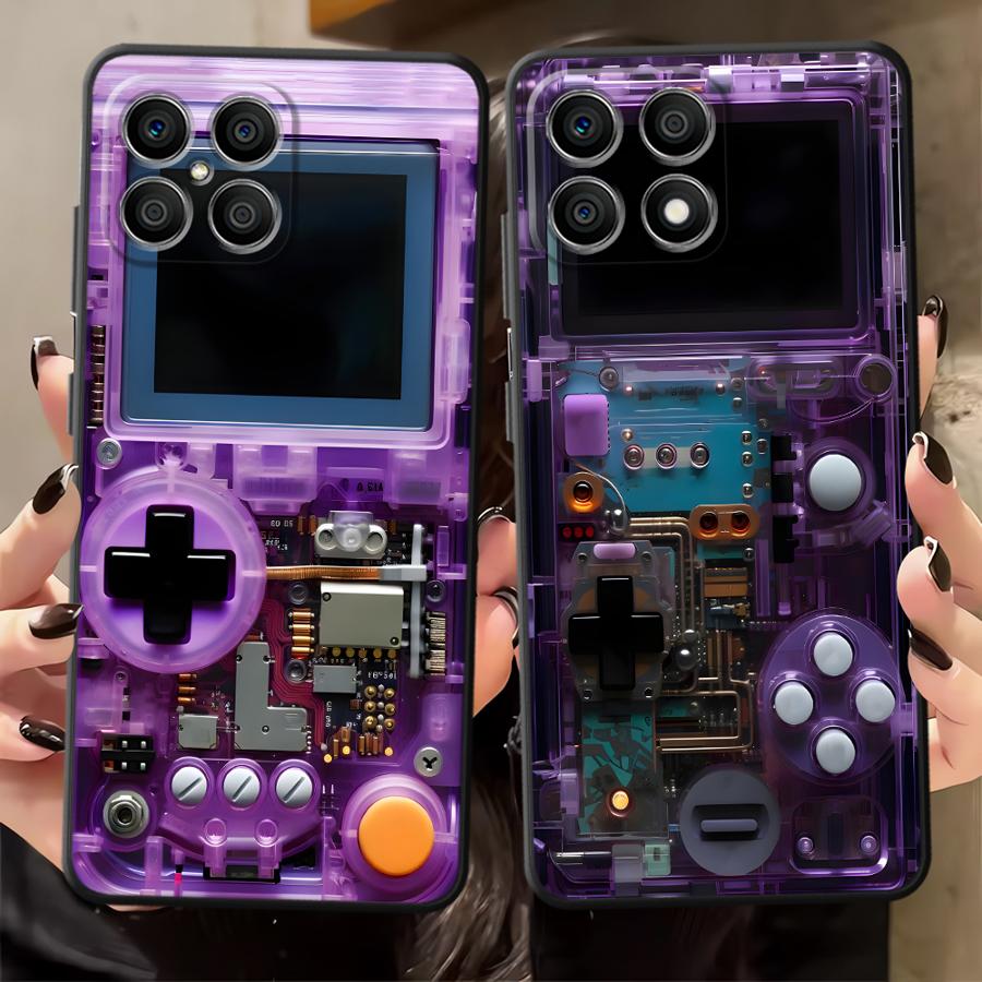 Gaming Console X6 - Purple Gaming Console Case for Honor
