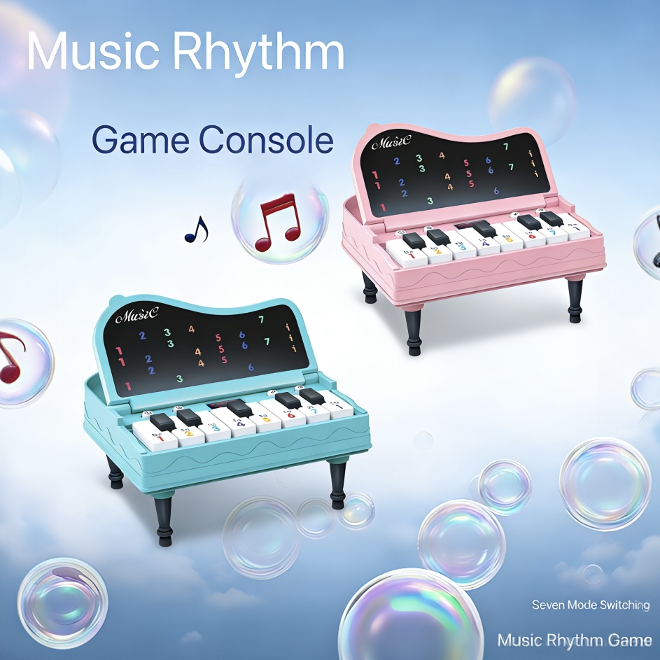 Gaming Console Keyboard - A Handheld Mini Desktop Piano with