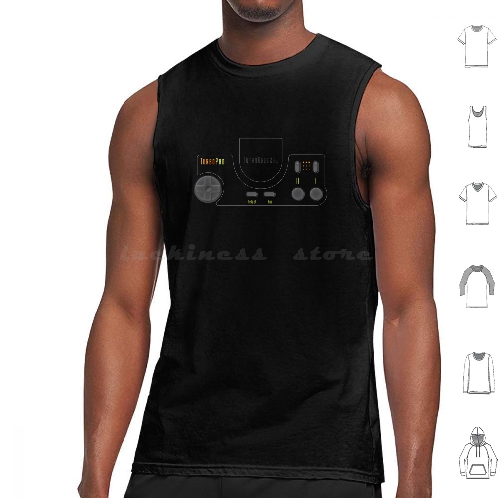 Gaming Console In 90S - Turbo Pad Tank Tops Vest Sleeveless