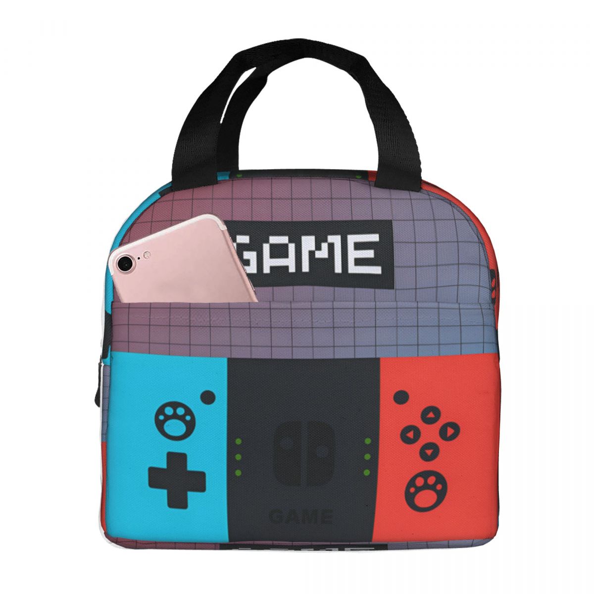 Gaming Console In 90S - Games Console Insulated Lunch Bags Leakproof