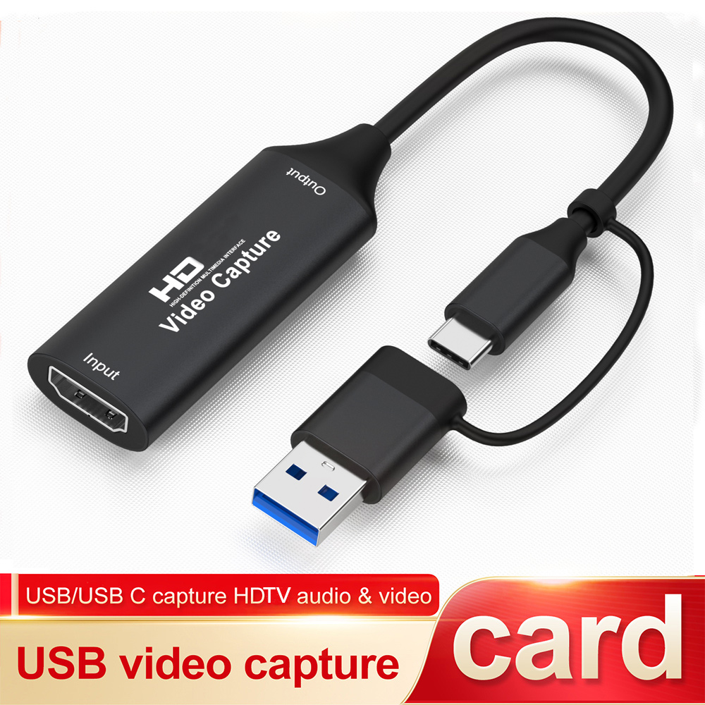 Gaming Console And Pc - 4K HDMI-compatible USB Video Capture Card