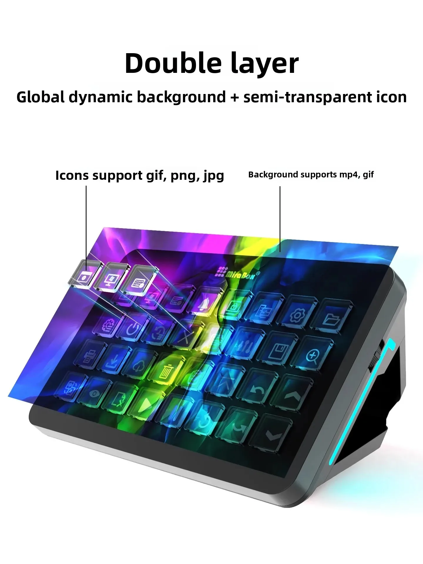 Mirabox XL Stream Deck Macro K - Gaming Console Keyboard review and price