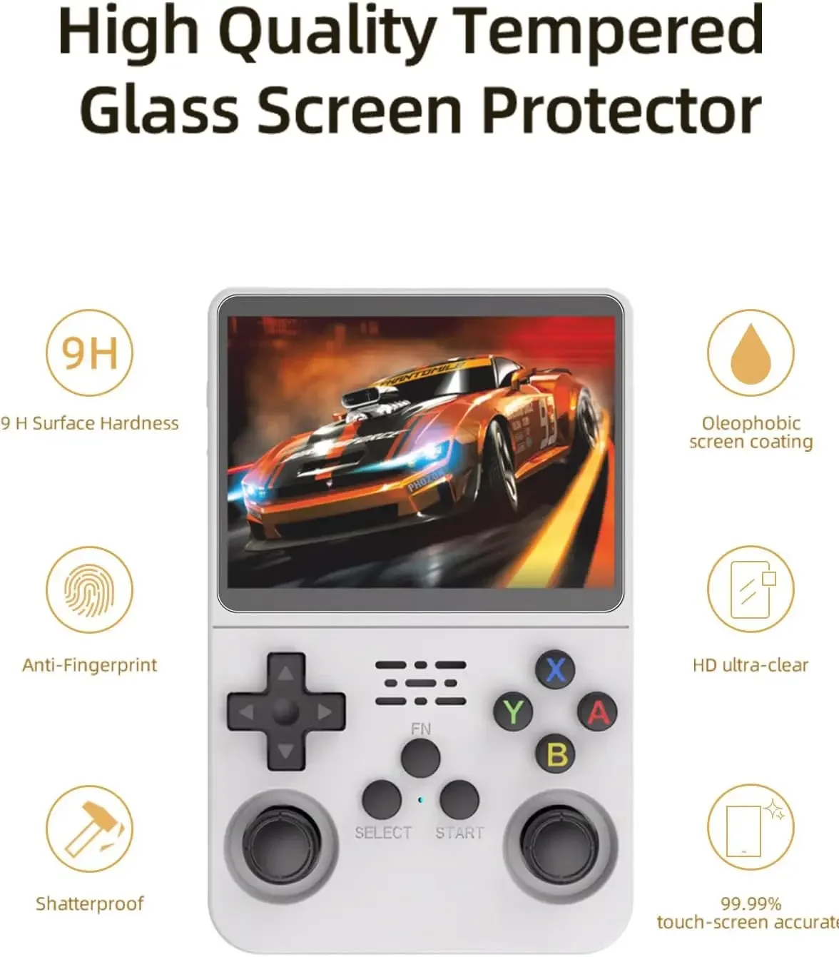 4 IN 1 Case+Glass for R36S Gam - Gaming Console R36S review and price