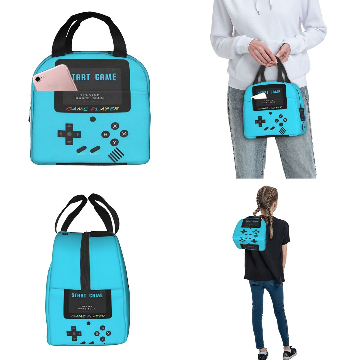 Games Console Insulated Lunch  - Gaming Console In 90S review and price