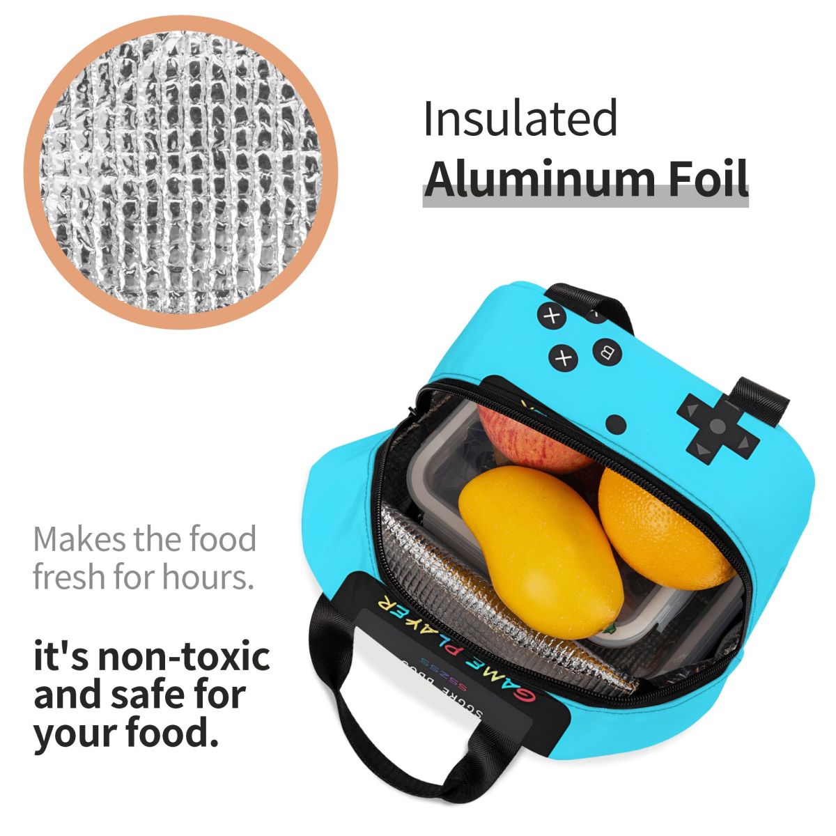 Games Console Insulated Lunch  - Gaming Console In 90S review and price