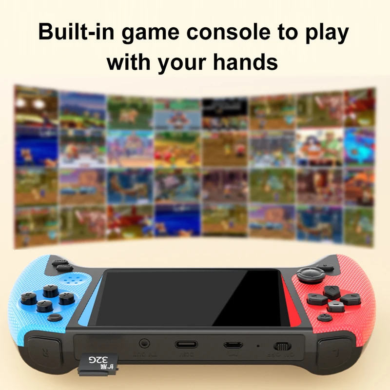 Retro Handheld Game Console 3. - Gaming Console X6 review and price