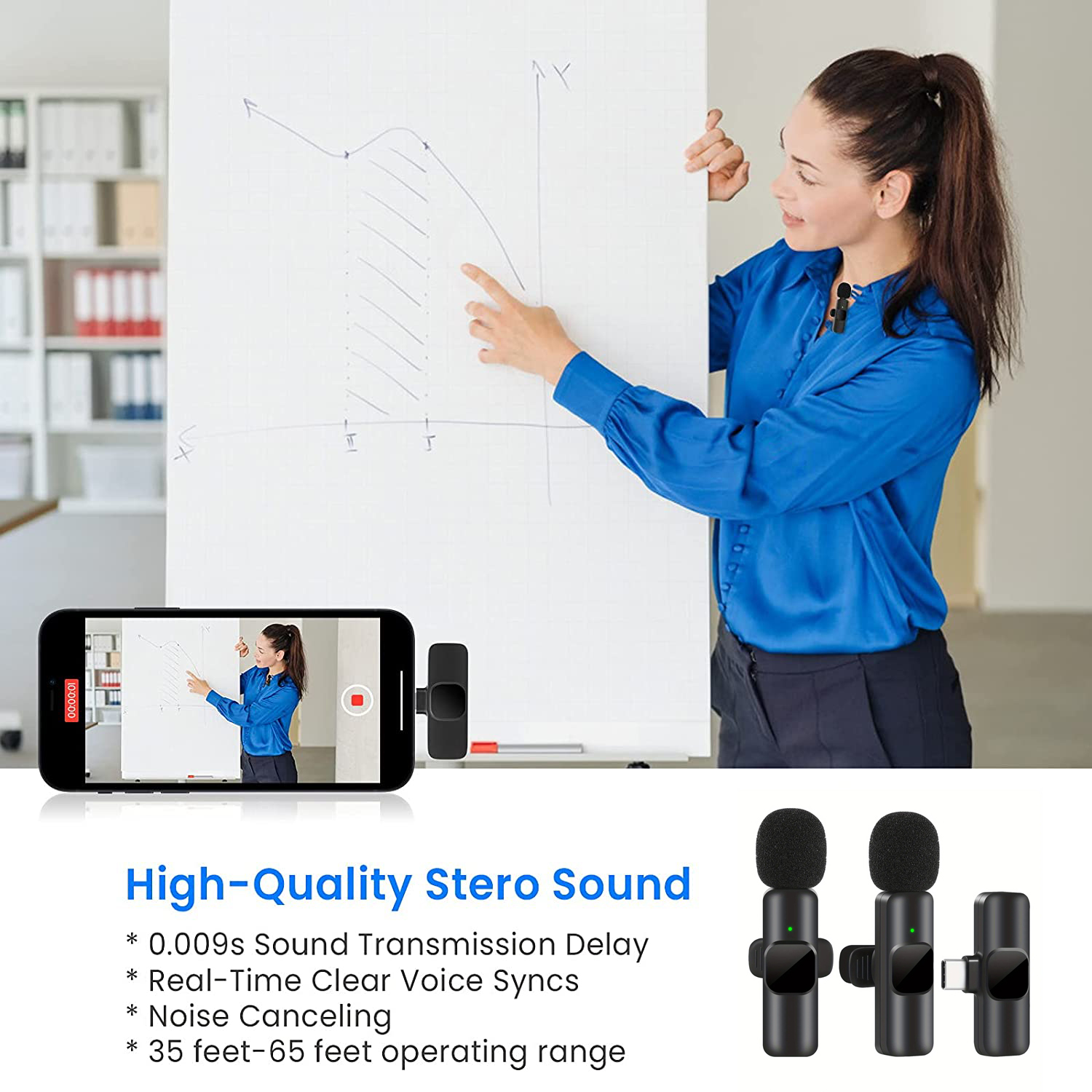 K1 Wireless Lavalier Microphon - Gaming Console For Your Phone review and price