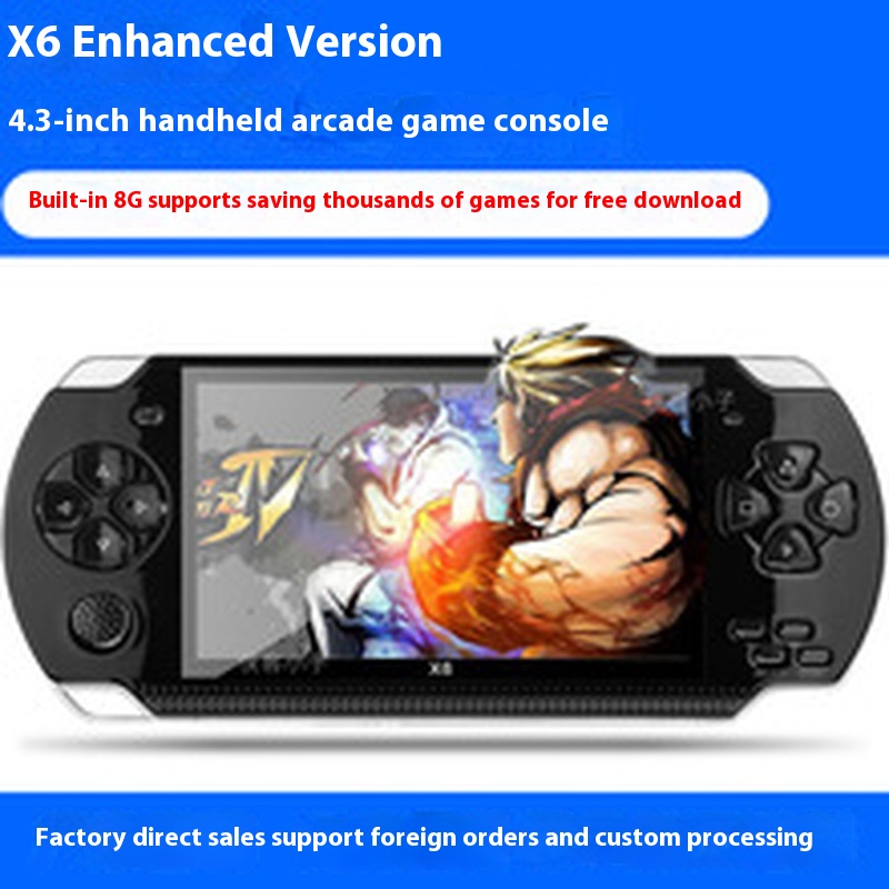 Psp 3000 X6 Consola 12 Types O - Gaming Console X6 review and price