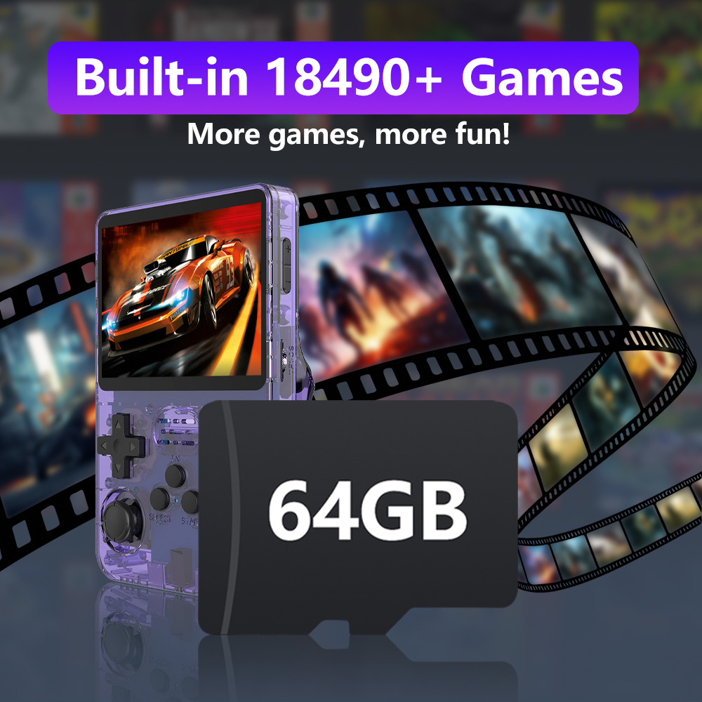 64GB Game Card for R36S Game C - Gaming Console R36S review and price