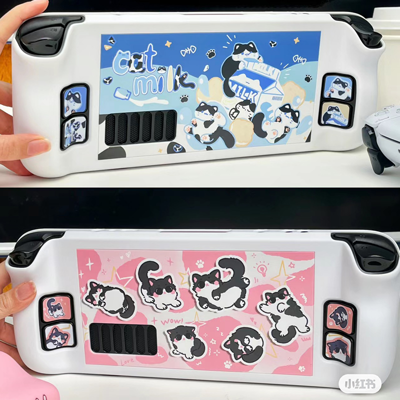 Cartoon Milk Cat Protective Ca - Gaming Console Steam Deck review and price