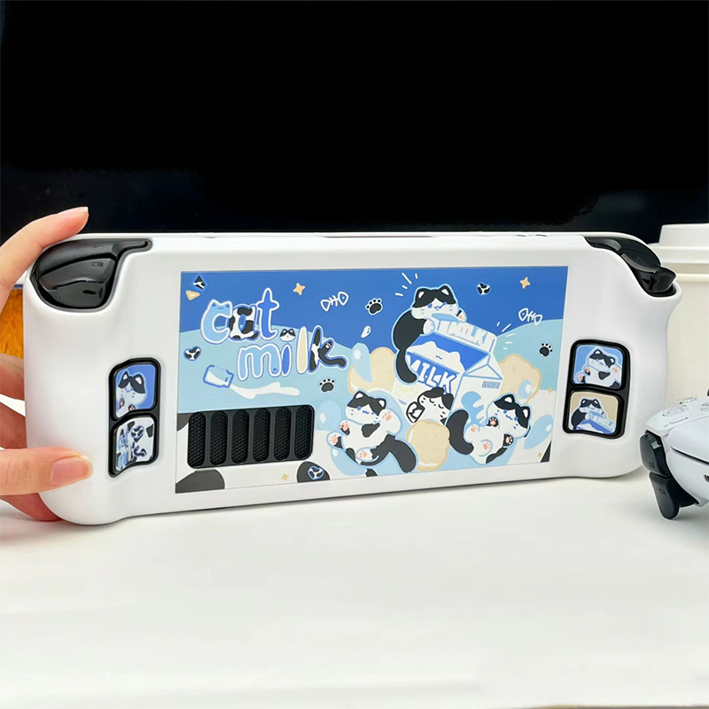 Cartoon Milk Cat Protective Ca - Gaming Console Steam Deck review and price