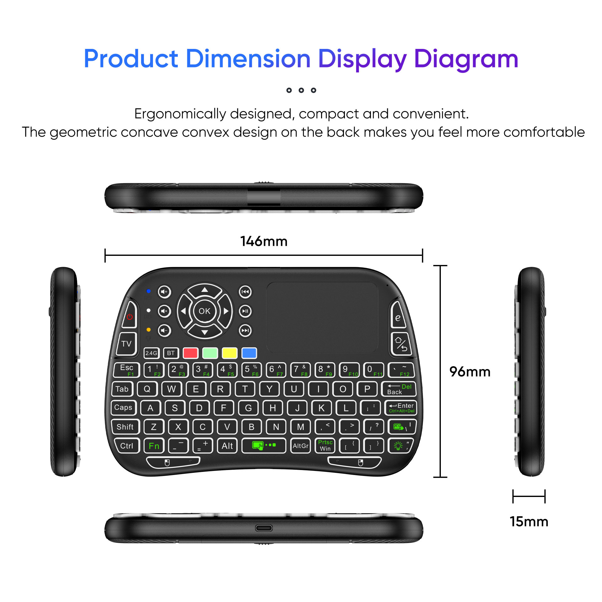 New M9 BT&2.4G Mini Wireless K - Gaming Console For Smart Tv review and price