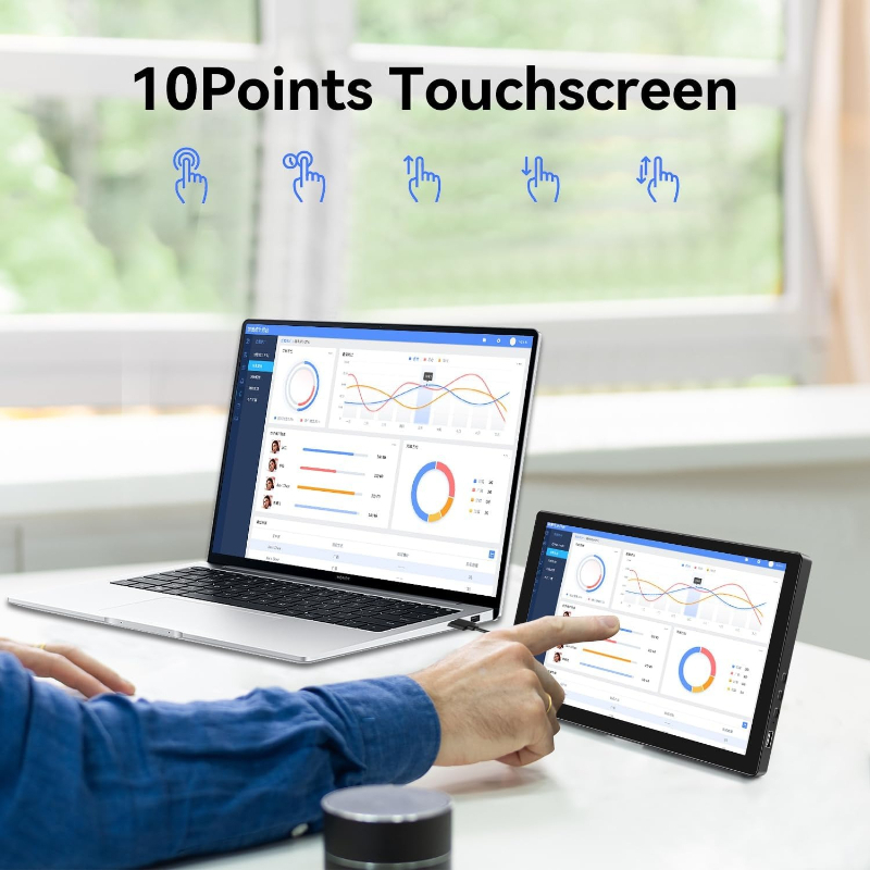 Small Touchscreen Monitor 10.1 - Gaming Console Image review and price
