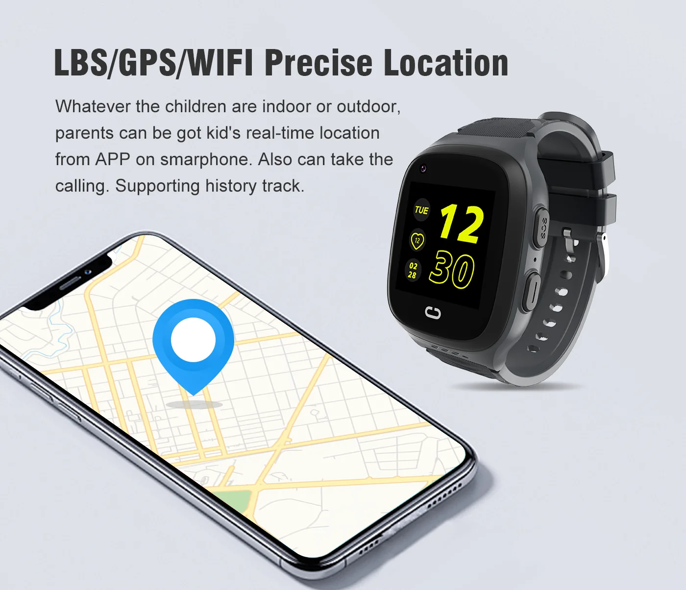 4G Kids Smartwatch SOS Waterpr - Gaming Console For Your Phone review and price