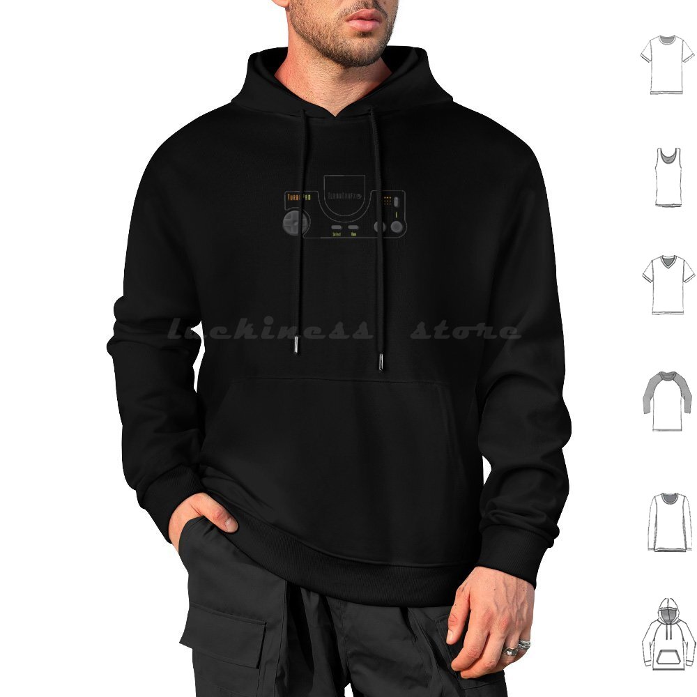 Turbo Pad Hoodie Cotton Long S - Gaming Console In 90S review and price