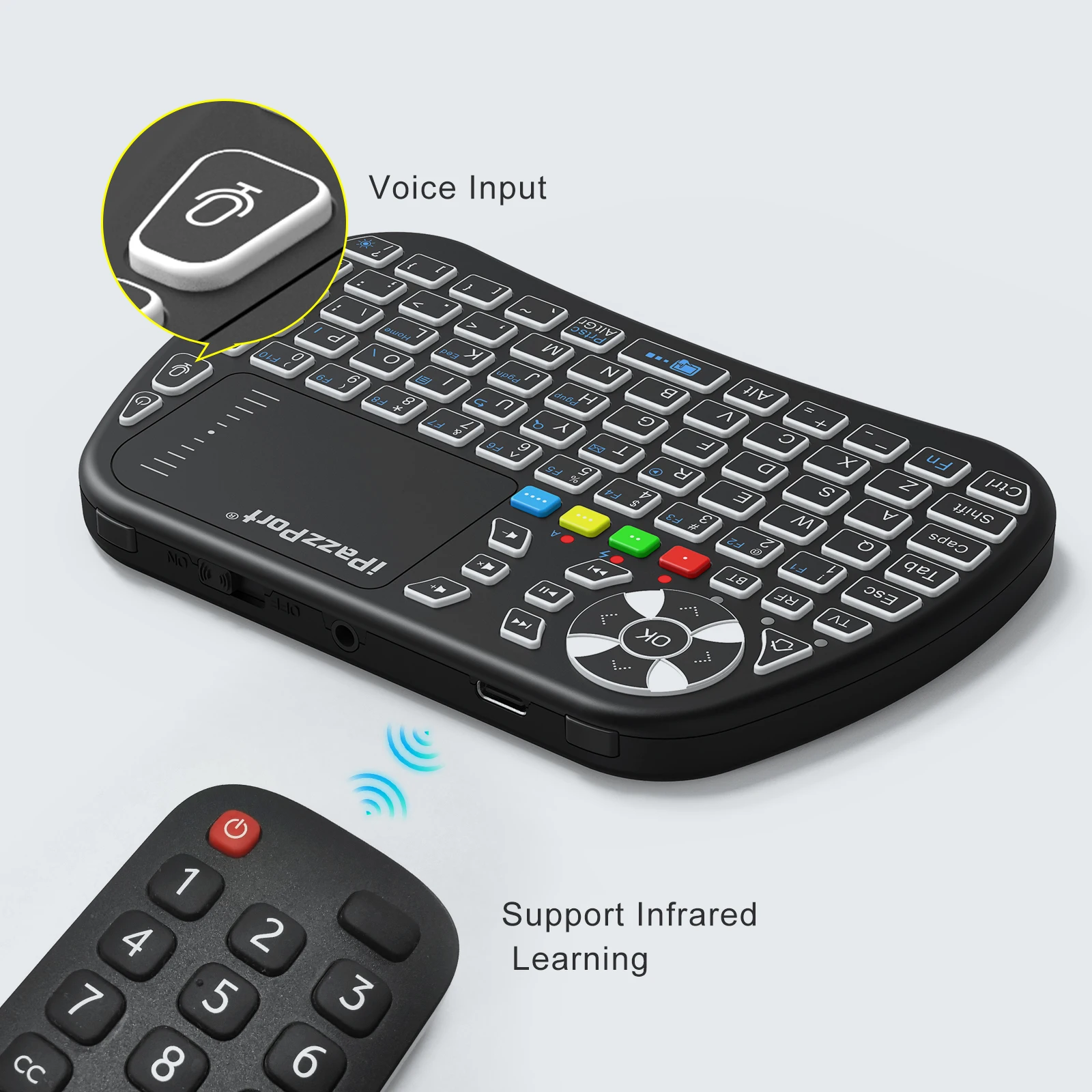 IPazzPort Bluetooth Mini Keybo - Gaming Console For Smart Tv review and price