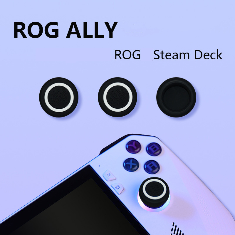 4pcs Silicone Joystick Thumb G - Gaming Console Steam Deck review and price