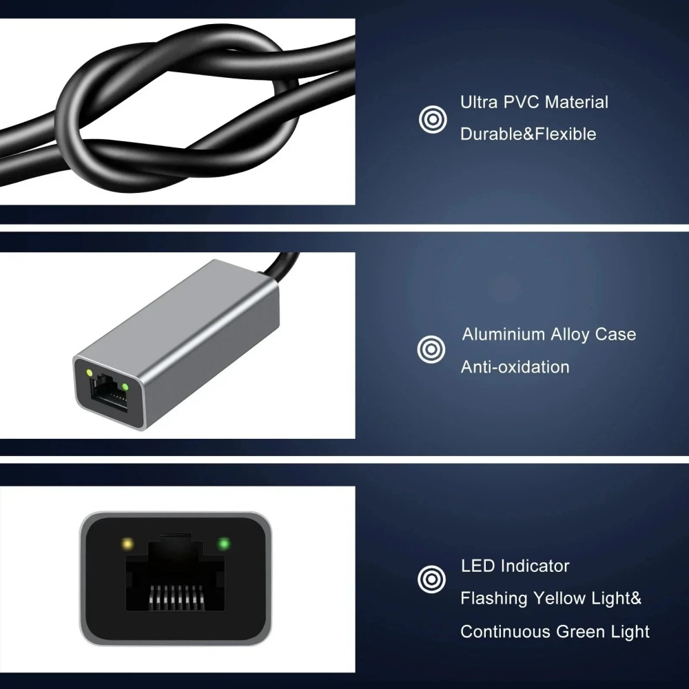 USB Type C Ethernet Adapter Ne - Lan Cable Gaming review and price