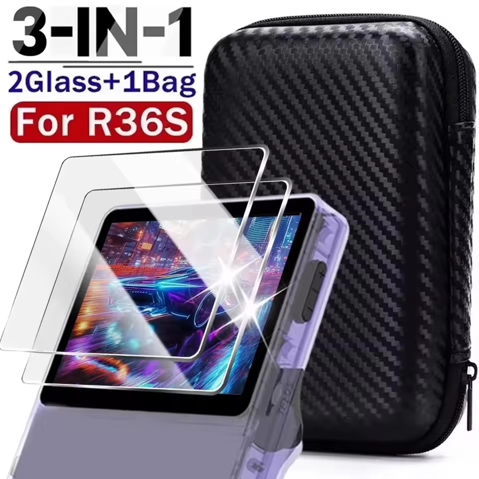 3 IN 1 Carrying Storage Case w - Gaming Console R36S review and price