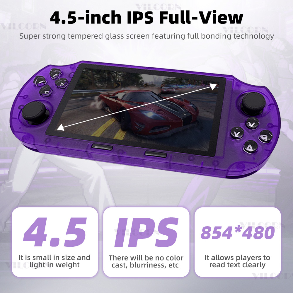 VILCORN SF3000 HD Handheld Gam - Gaming Console X6 review and price