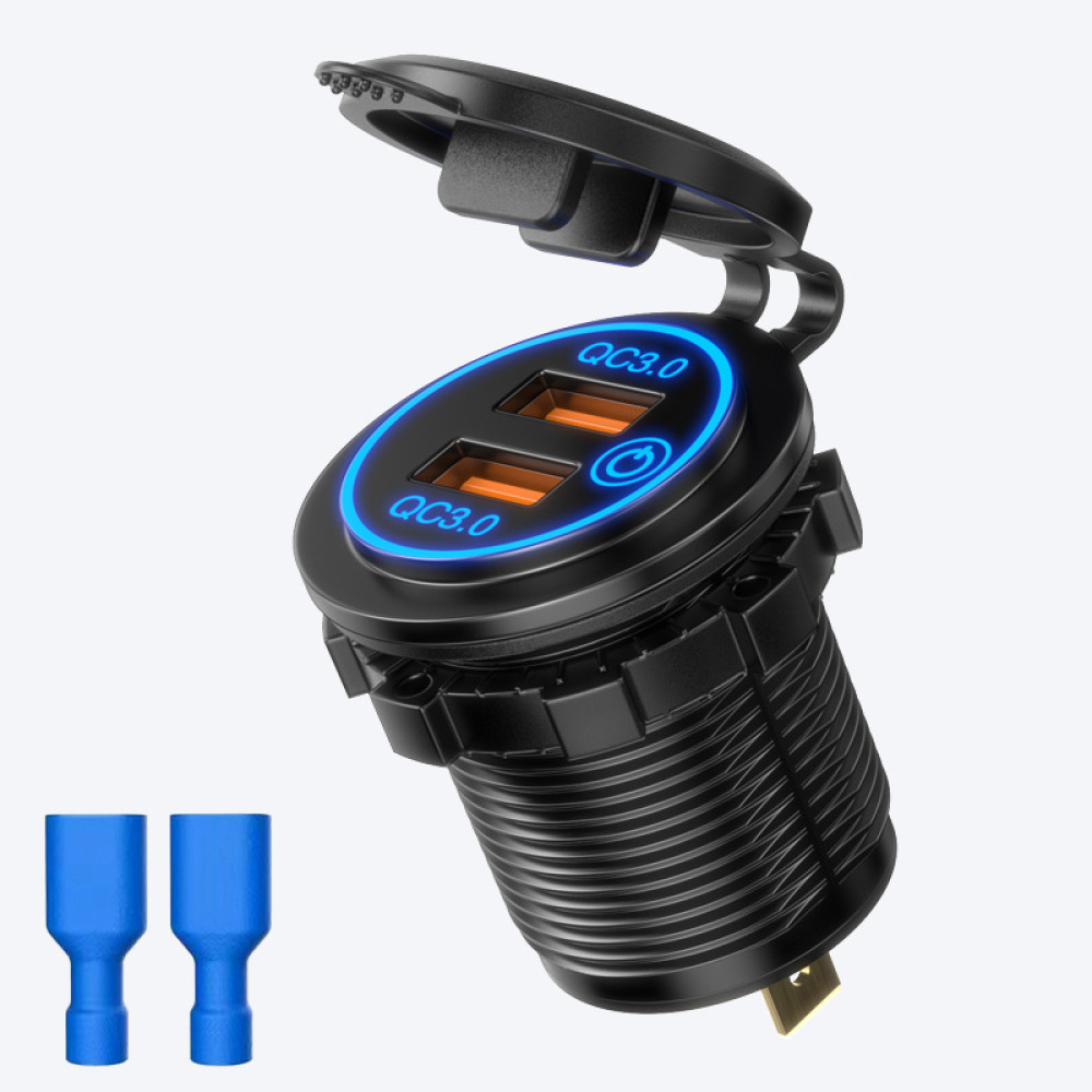 Dual USB Motorcycle Charger PD - Gaming Console Phone review and price