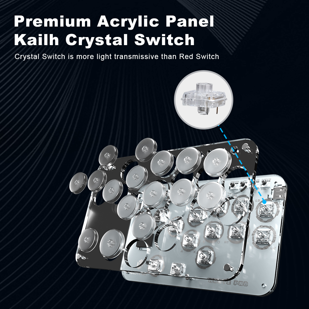 Haute42 Arcade Joystick Hitbox - Gaming Console Keyboard review and price