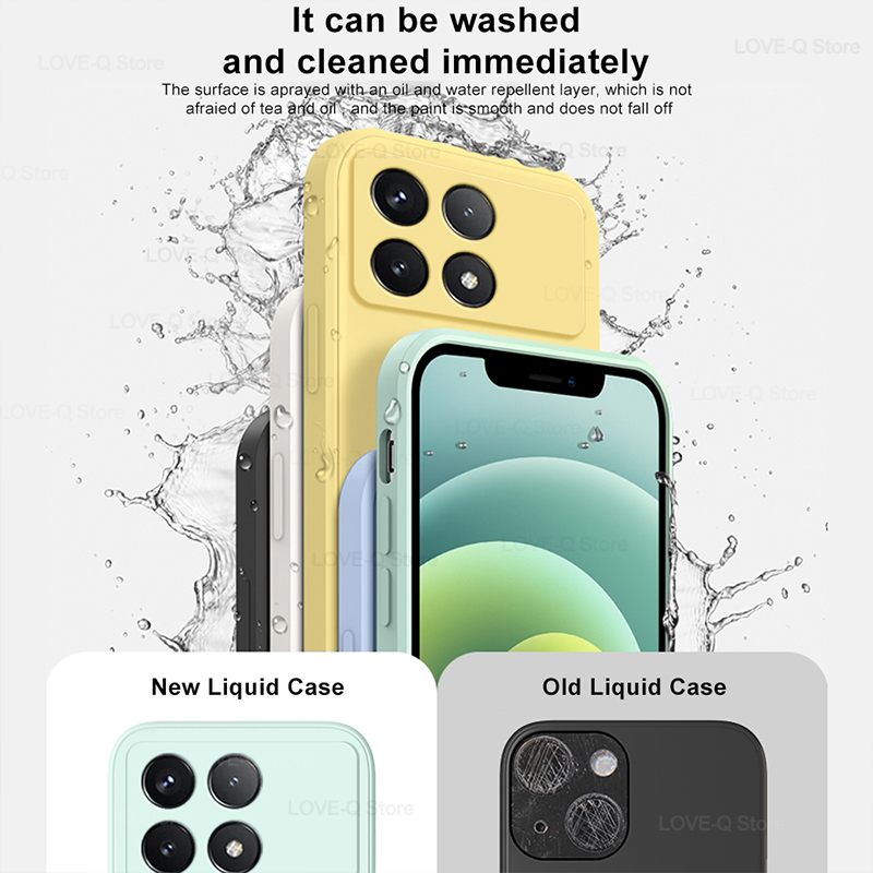 Poco X6 Pro 5G Case Luxury Liq - Gaming Console X6 review and price