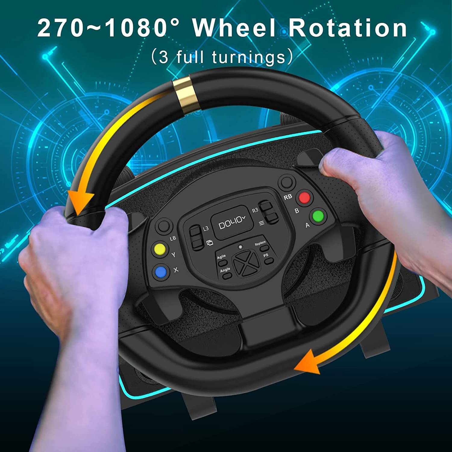 DOYO Volante Gaming Racing Ste - Steering Wheel Gaming review and price