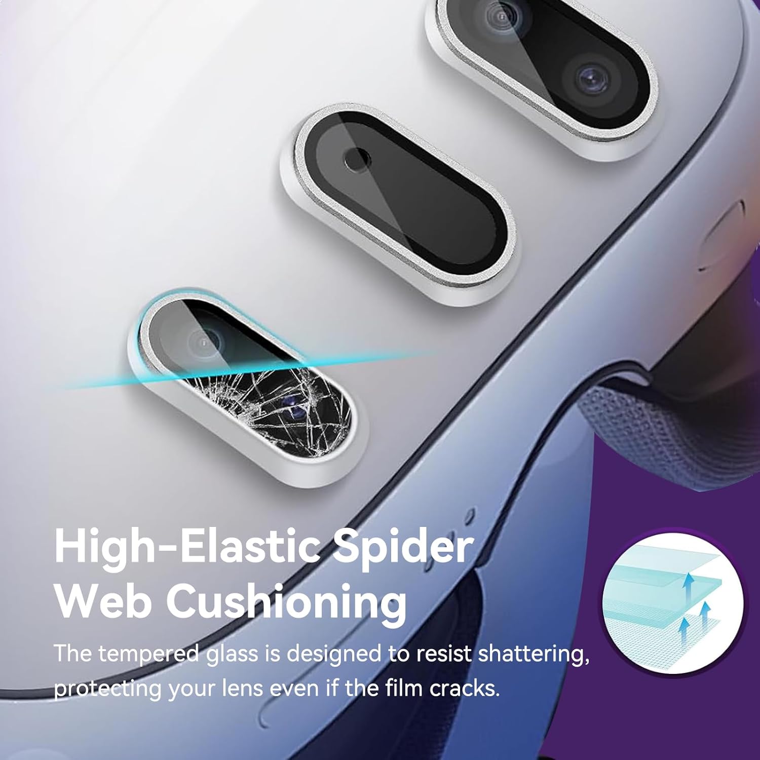Camera Lens Cover For Meta Que - Vr Lens Protector review and price