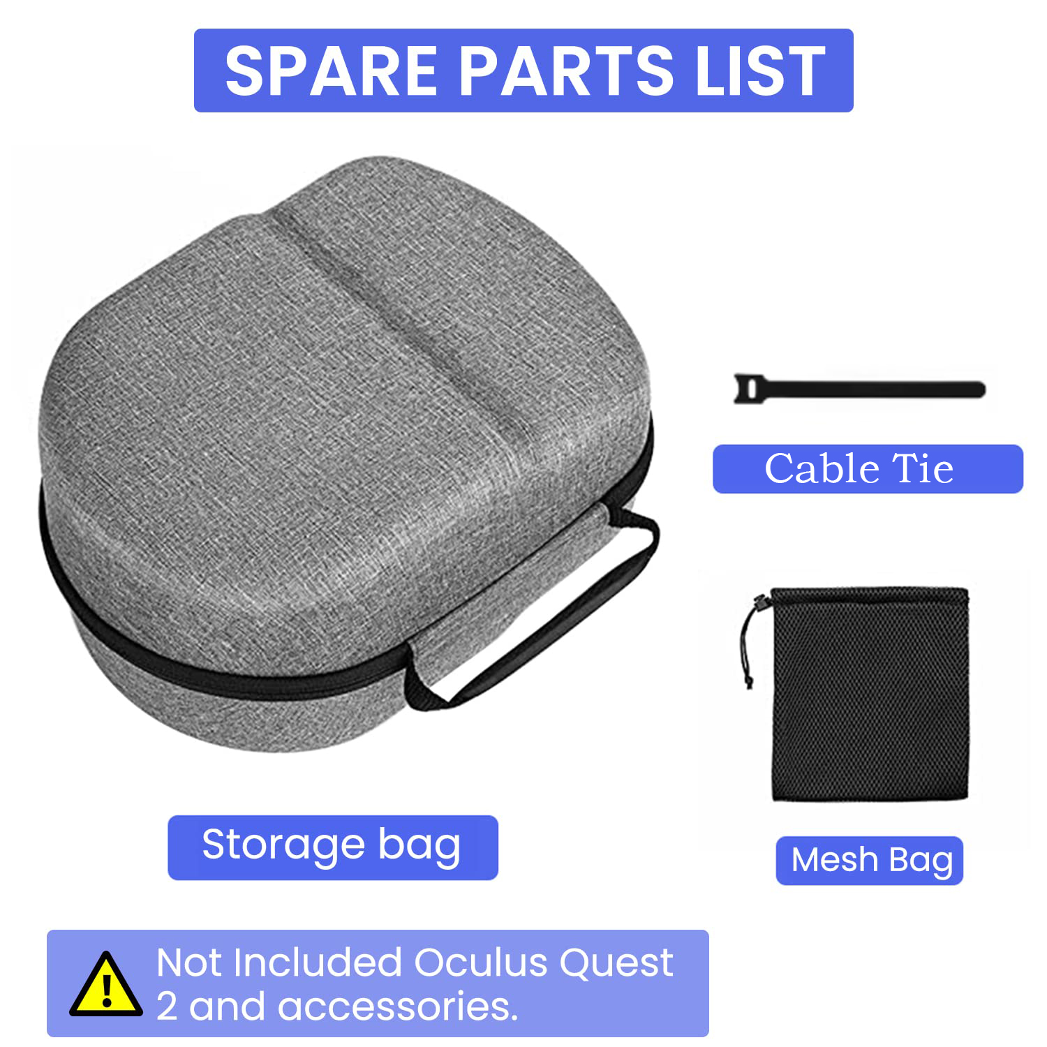 Storage Bag For Quest 3/2 VR G - Vr Lens Protector review and price
