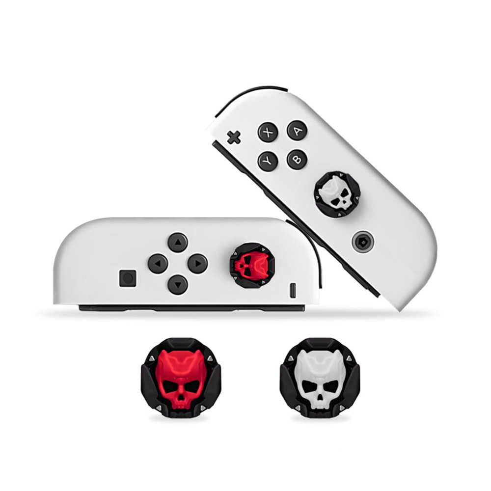 4pcs Cool Skull Silicone Thumb - Nintendo Switch Case review and price