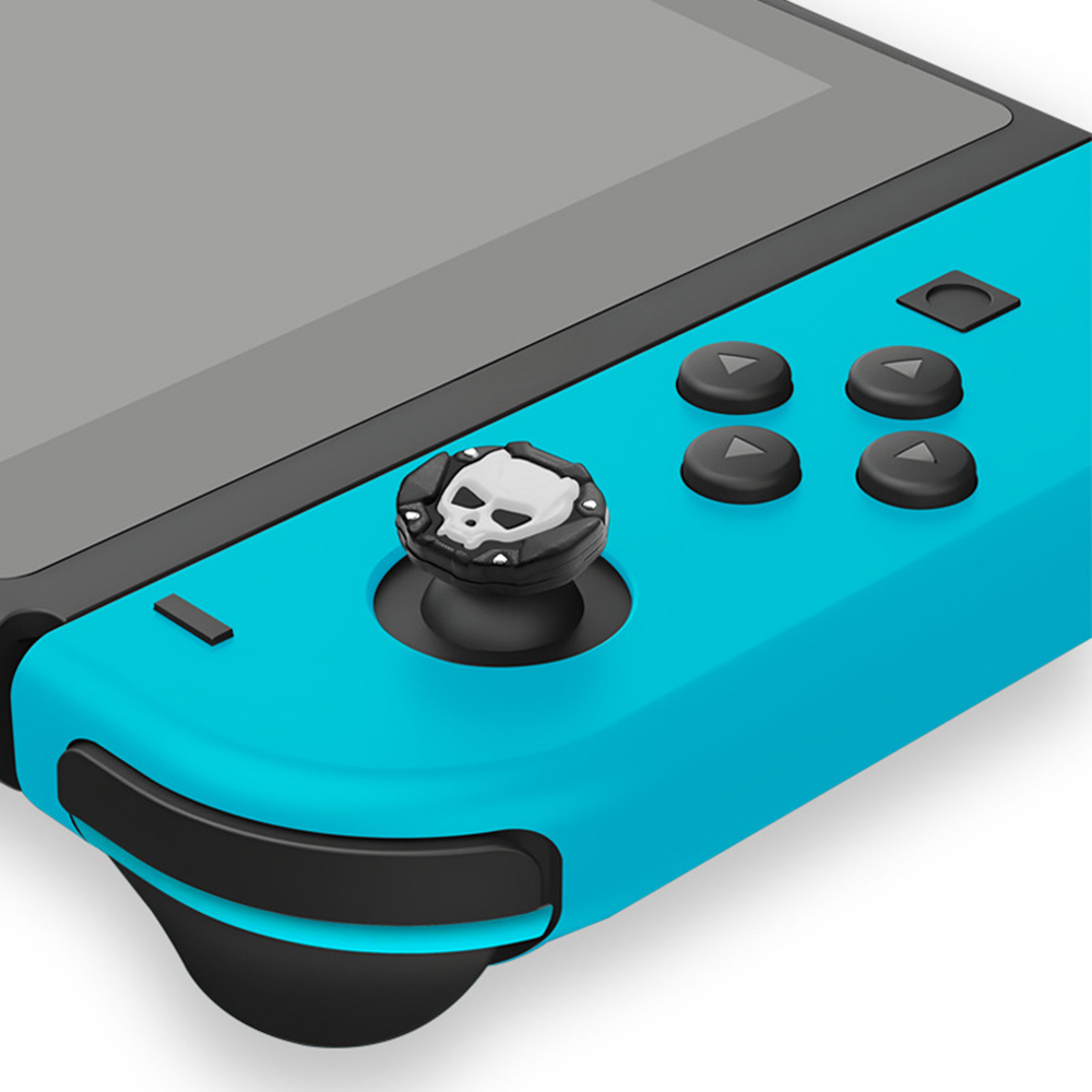 4pcs Cool Skull Silicone Thumb - Nintendo Switch Case review and price