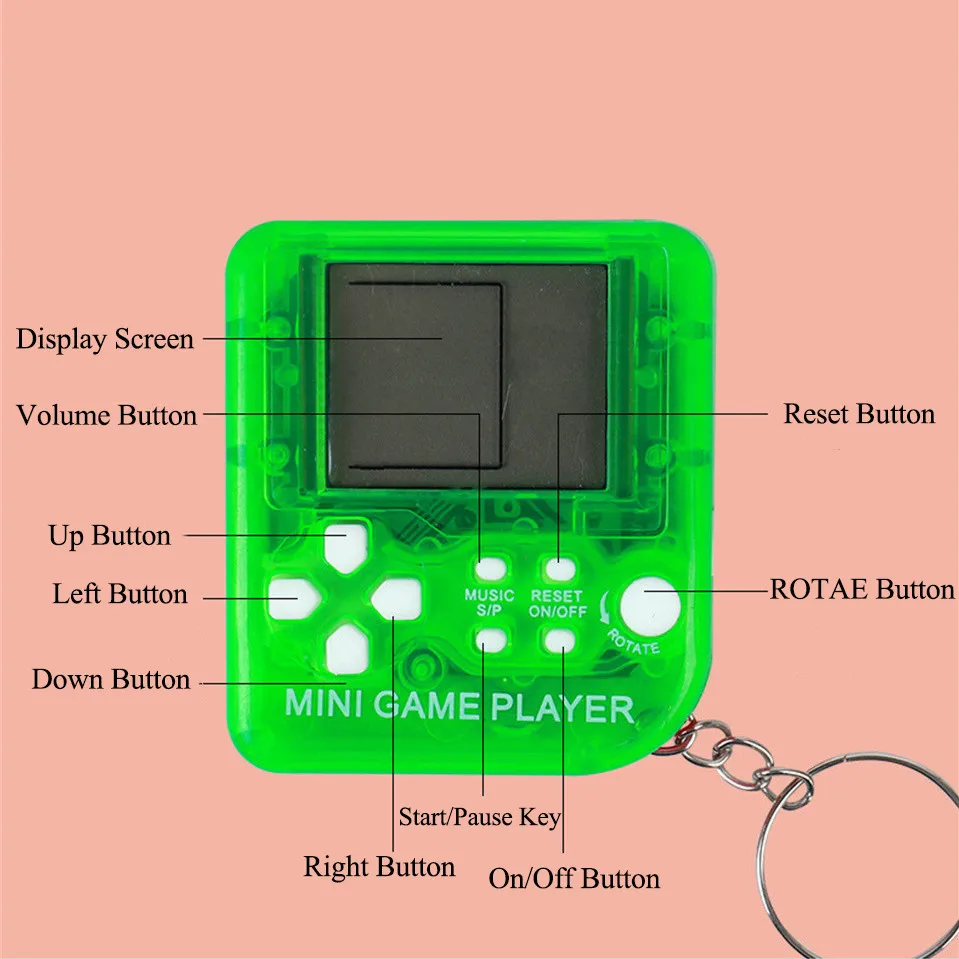 Retro Mini Handheld Game Playe - Gaming Console 6 Year Old review and price