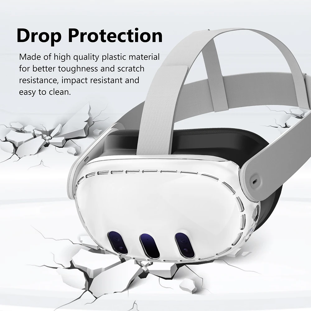 Transparent Shell Case For Met - Vr Lens Protector review and price