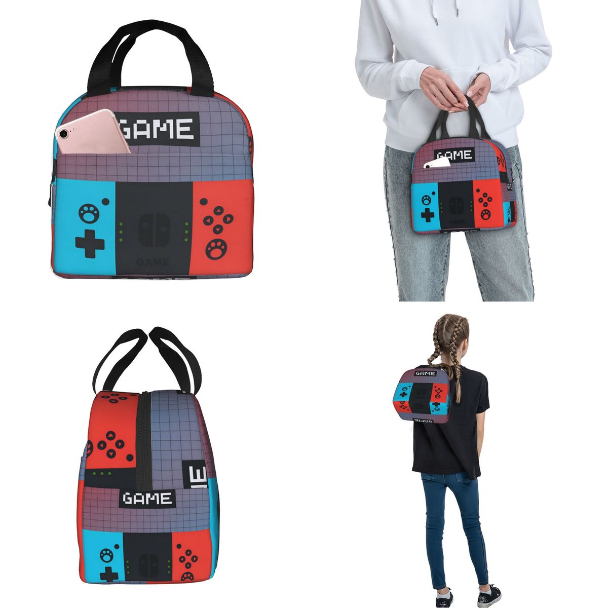 Games Console Insulated Lunch  - Gaming Console In 90S review and price