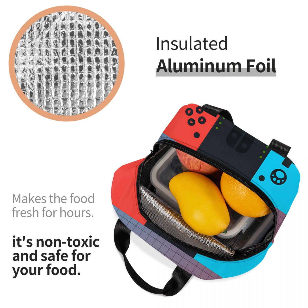 Games Console Insulated Lunch  - Gaming Console In 90S review and price