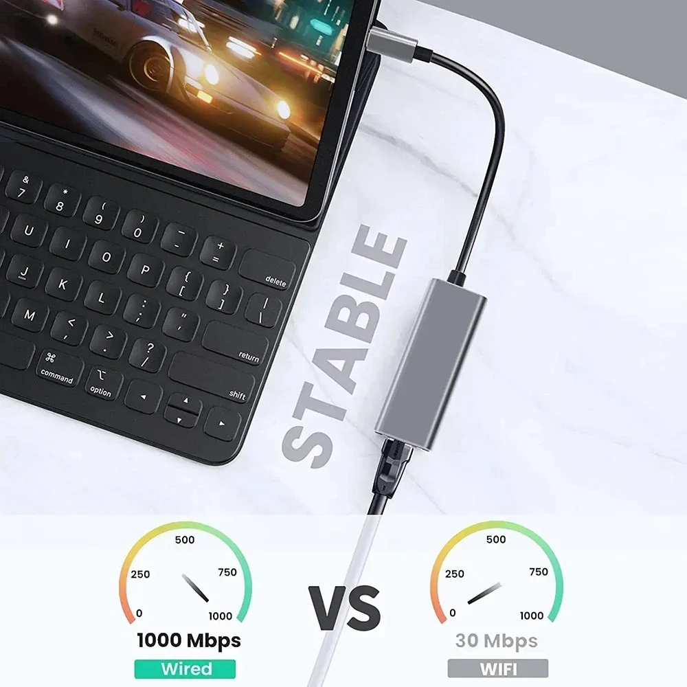 1000Mbps USB Ethernet Adapter  - Lan Cable Gaming review and price